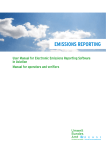 User Manual for Electronic Emissions Reporting Software in