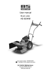 User manual AS 620KM