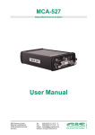 User Manual - GBS Elektronik GmbH