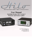 User Manual - Lynx Studio Technology