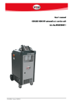 User's manual COOLIUS 4000 HP automatic a/c service unit Art.