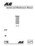 Service and Maintenance Manual