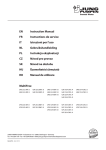 EN Instruction Manual FR Instructions de service IT