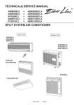 TECHNICAL& SERVICE MANUAL SPLIT SYSTEM AIR