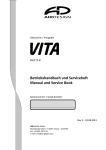 Betriebshandbuch und Serviceheft Manual and Service Book