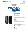 Nokia 1616 RH-125 126 Service Manual L1L2