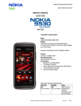 Nokia RM-504 5530 XpressMusic Service Manual