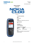 Nokia C1-00 RM-689 Service Manual L1L2