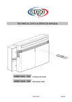 DISEGNO MACCHINA TECHNICAL DATA & SERVICE MANUAL