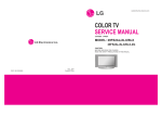 COLOR TV SERVICE MANUAL