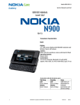 Nokia N900 RX-51 Service Manual L1L2