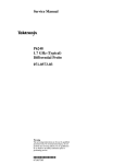 P62481.7 GHz (Typical) Differential Probe Service Manual