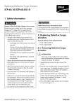 Service Manual - Replacing Defective Surge Arresters SUNNY