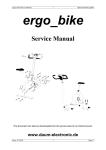 Service Manual - Daum Electronic