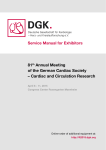 Service Manual for Exhibitors 81th Annual Meeting of the
