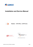 Final Draft Gree Installation and Service Manual 06-11-11_RK