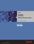 Xcalibur 2.1.0–2.3.0 Quantitative Analysis User Guide Version E