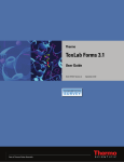 ToxLab Forms 3.1 User Guide Version A