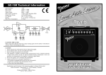 GC-16R AMPLIFIER OWNERS MANUAL GC