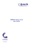 CBMR for Linux v6.2.2 User Guide