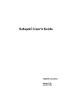 SetupAC User's Guide