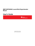 MSP-EXP430G2 LaunchPad Experimenter Board User's Guide (Rev
