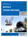 MTP830 S Feature User Guide