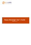 Bopup Messenger User's Guide (version 6.1)