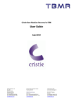 User Guide - Cristie Data Products GmbH
