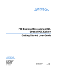 PCI Express Development Kit, Stratix II GX Edition Getting Started