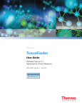 TraceFinder 3.2 User Guide Optimized for