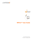 WiPort™ User Guide