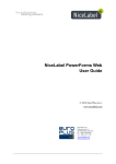 NiceLabel PowerForms Web User Guide