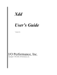 Xdd User's Guide - Schulze EDV Service