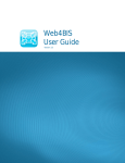 Web4BIS User Guide