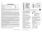 10BASE-FB Transceiver Module 3C12067 User's Guide Limited