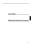 User Guide Multimedia Notebook Computer