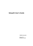 SetupAC User's Guide