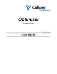 Optimizer User Guide