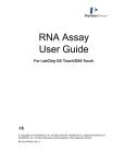 RNA Assay User Guide