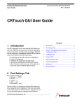 CRTouch GUI User Guide