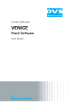 VENICE Client Software User Guide (Version 2.9)