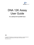 DNA 12K Assay User Guide