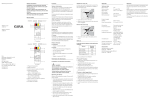 Operating Instructions Safety instructions -