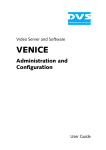 VENICE Administration and Configuration User Guide