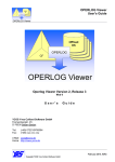 OPERLOG Viewer User's Guide - YCOS