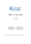 Kieker 1.11 User Guide