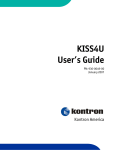 KISS4U User's Guide