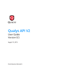 Qualys(R) API V2 User Guide