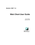 Web Client User Guide